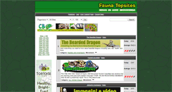 Desktop Screenshot of faunatopsites.com